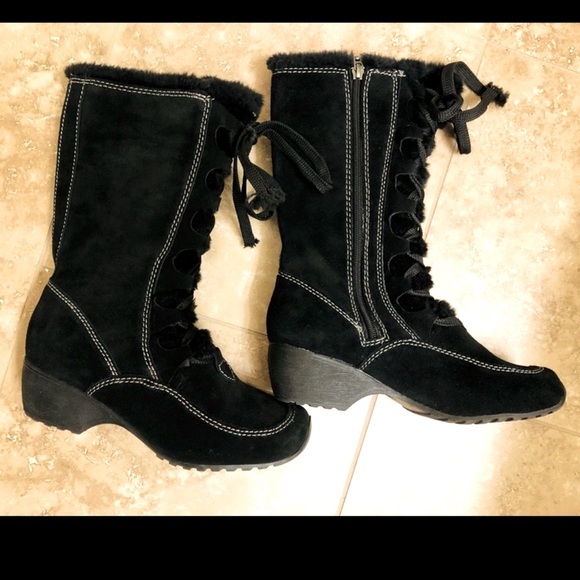 ZeroXposur Shoes - Black Zero Xposur Boots. Sz. (8)